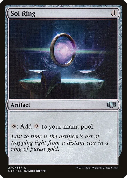 Sol Ring, Magic card C14 270 — Commander 2014 set