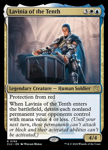 Lavinia of the Tenth, Magic card CLU 199 — Ravnica: Clue Edition set