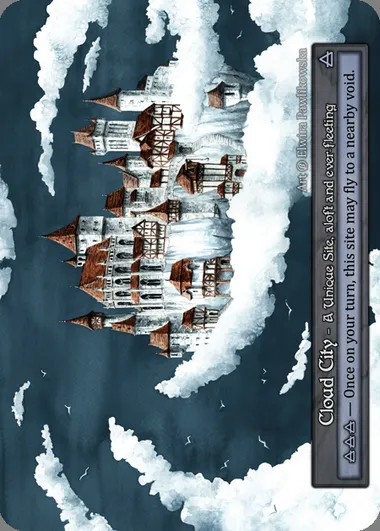 Cloud City, Sorcery card BET 350 — Beta set