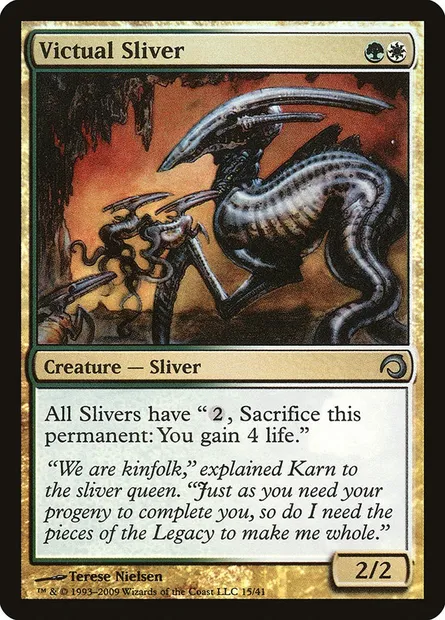Victual Sliver, Magic card H09 15 — Premium Deck Series: Slivers set