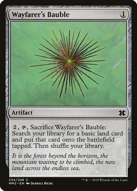 Babiole du voyageur, carte Magic MM2 234 — extension Modern Masters 2015