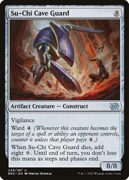 Su-Chi Cave Guard, Magic card BRO 249 — The Brothers' War set