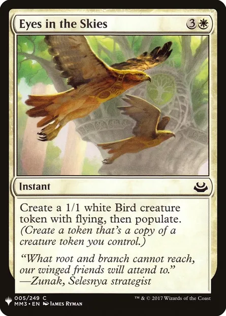 Yeux des cieux, carte Magic PLST MM3-5 — extension The List