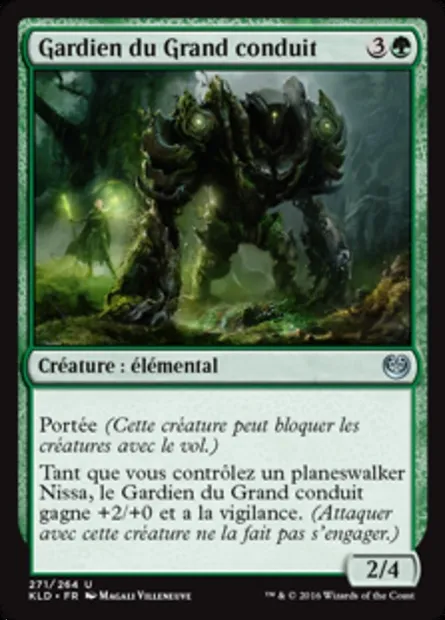 Gardien du Grand conduit, carte Magic KLD 271 — extension Kaladesh