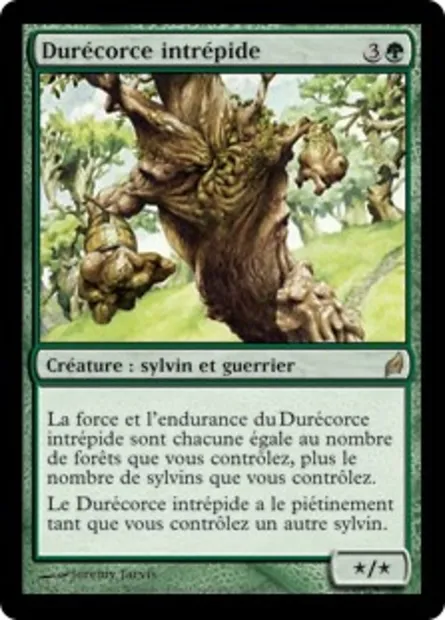 Durécorce intrépide, carte Magic LRW 203 — extension Lorwyn