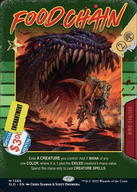 Food Chain, Magic card SLD 1369 — Secret Lair Drop set