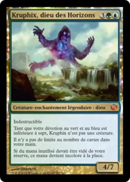 Kruphix, dieu des Horizons, carte Magic JOU 152 — extension Incursion dans Nyx