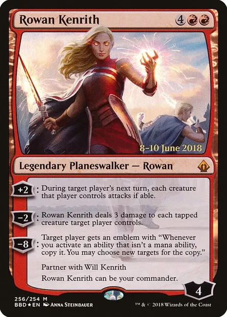 Rowan Kenrith, carte Magic PBBD 256s — extension Battlebond Promos