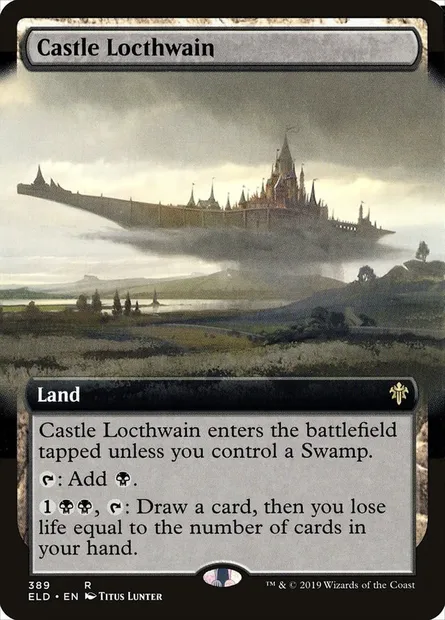 Castle Locthwain, Magic card ELD 389 — Throne of Eldraine set