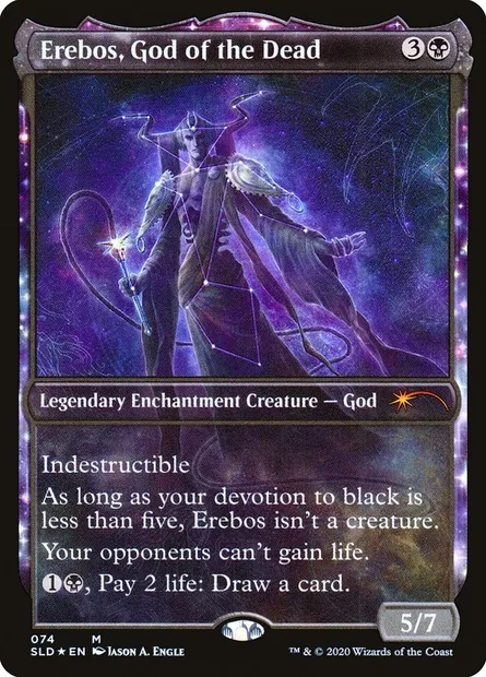 Erebos, God of the Dead, Magic card SLD 74 — Secret Lair Drop set