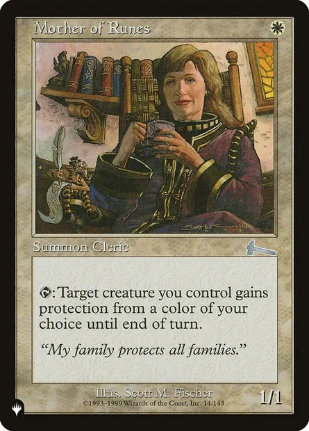 Mère des runes, carte Magic PLST ULG-14 — extension The List