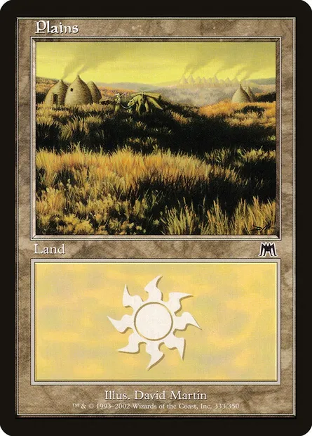 Plains, Magic card ONS 333 — Onslaught set