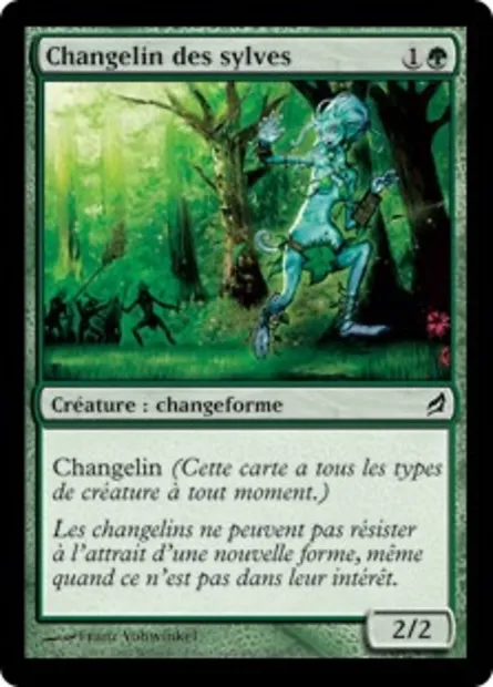 Changelin des sylves, carte Magic LRW 242 — extension Lorwyn