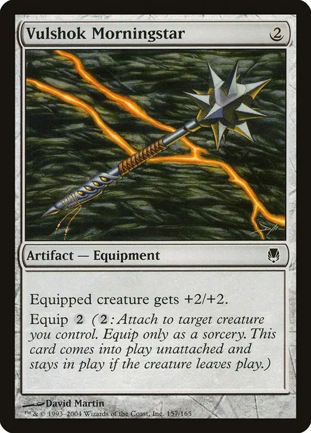 Vulshok Morningstar, Magic card DST 157 — Darksteel set