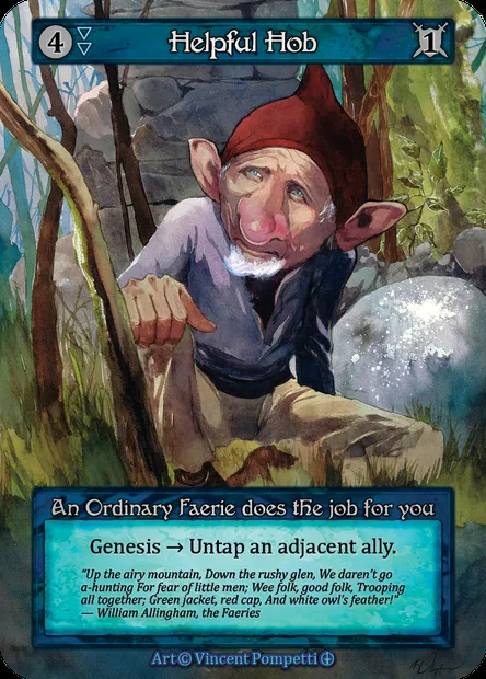Helpful Hob, carte Sorcery ATH 031 — extension Arthurian Legends