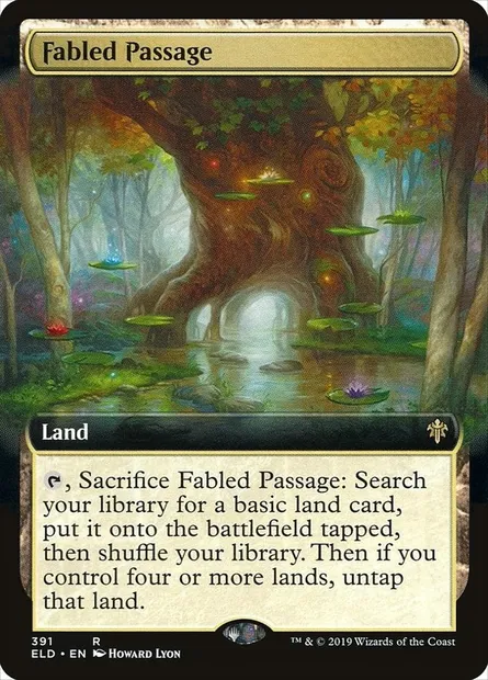 Fabled Passage, Magic card ELD 391 — Throne of Eldraine set