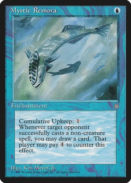 Mystic Remora, Magic card ICE 87 — Ice Age set