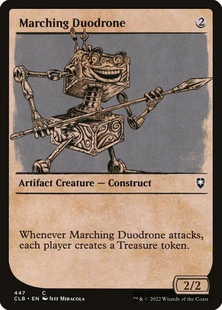 Marching Duodrone, Magic card CLB 447 — Commander Legends: Battle for Baldur's Gate set