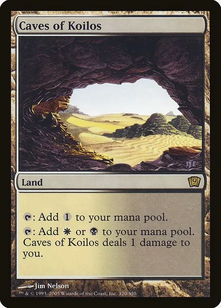 Caves of Koilos, Magic card 9ED 320★ — Ninth Edition set