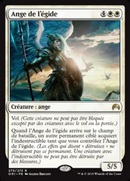 Ange de l'égide, carte Magic ORI 273 — extension Magic Origines