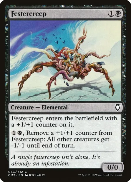 Festercreep, Magic card CM2 63 — Commander Anthology Volume II set