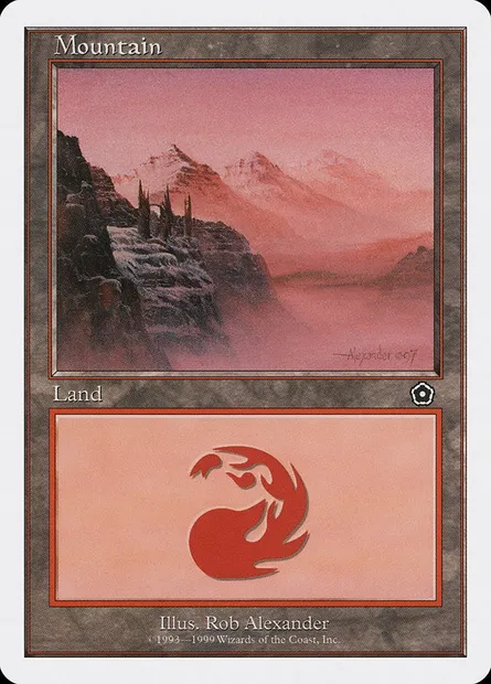 Montagne, carte Magic BRB 118 — extension Battle Royale Box Set