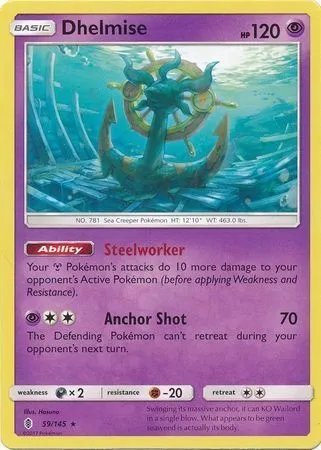 Sinistrail, carte Pokémon TDX 059-2 — extension Theme Deck & Blisters Exclusives