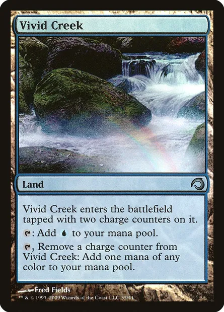 Ruisseau éclatant, carte Magic H09 35 — extension Premium Deck Series: Slivers