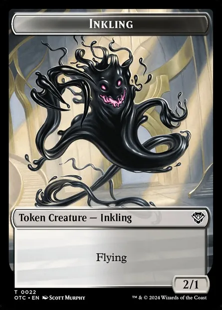 Inkling, Magic card TOTC 22 — Outlaws of Thunder Junction Commander Tokens set