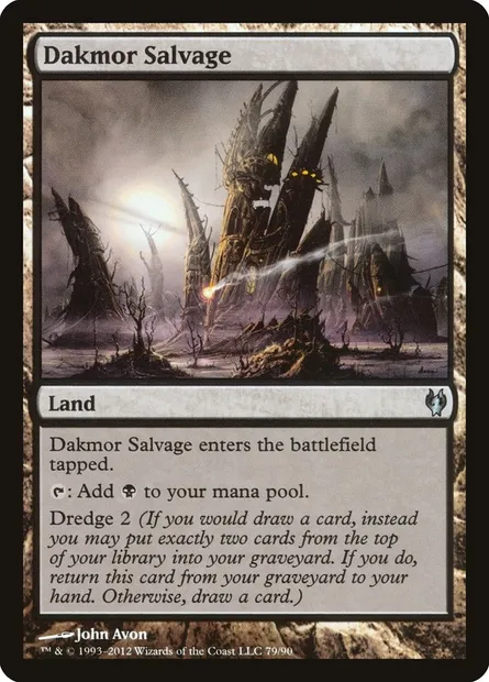 Dakmor Salvage, Magic card DDJ 79 — Duel Decks: Izzet vs. Golgari set