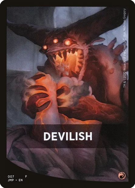 Devilish, Magic card FJMP 7 — Jumpstart Front Cards set