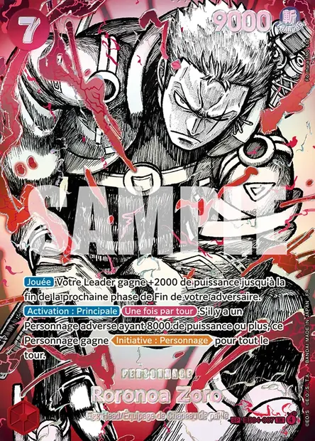 Roronoa Zoro, carte One Piece EB04-007 — extension EGGHEAD CRISIS
