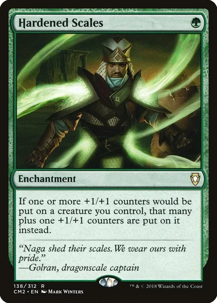 Écailles renforcées, carte Magic CM2 138 — extension Commander Anthology Volume II