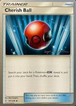 Cherish Ball, Pokémon card WCD19 191-2 — World Championship Decks 2019 set