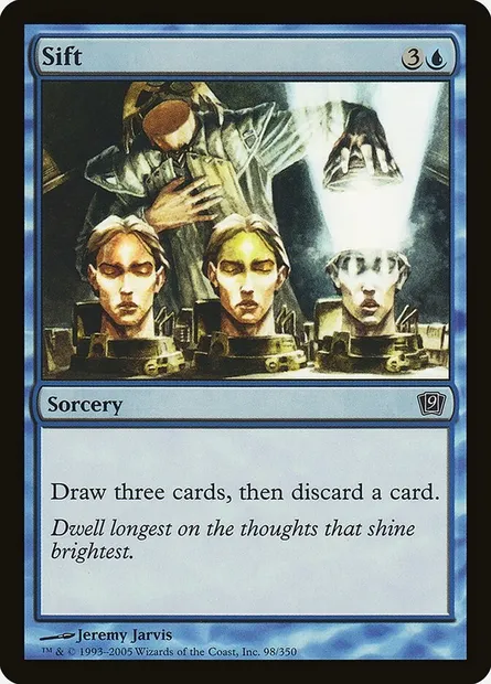 Tamis, carte Magic 9ED 98★ — extension Neuvième Edition