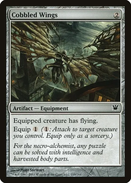 Cobbled Wings, Magic card ISD 219 — Innistrad set