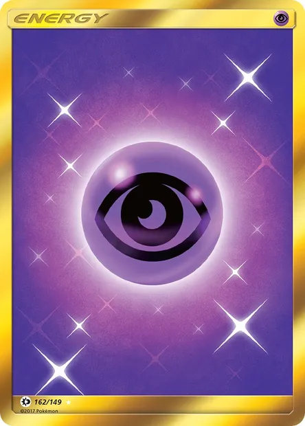 Psychic Energy, Pokémon card SUM 162 — Sun & Moon set
