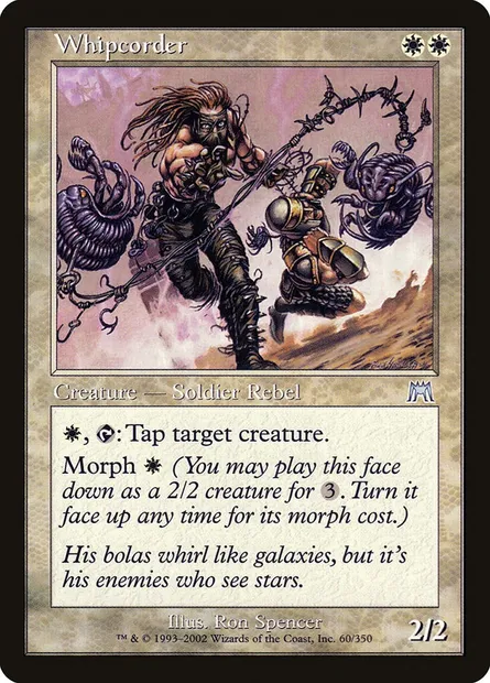 Whipcorder, Magic card ONS 60 — Onslaught set