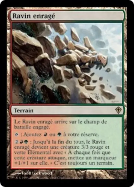 Ravin enragé, carte Magic WWK 141 — extension Worldwake