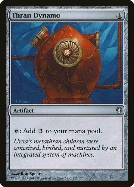 Dynamo thran, carte Magic ARC 121 — extension Archenemy