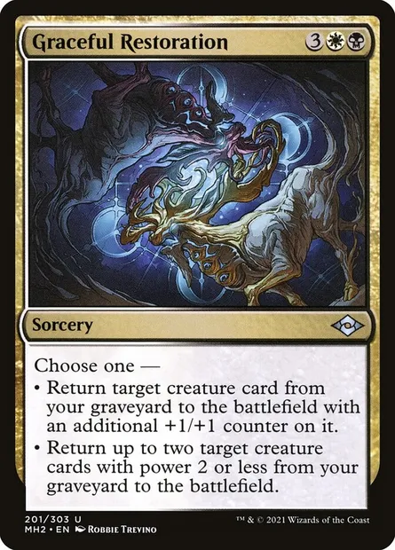 Graceful Restoration, Magic card MH2 201 — Modern Horizons 2 set