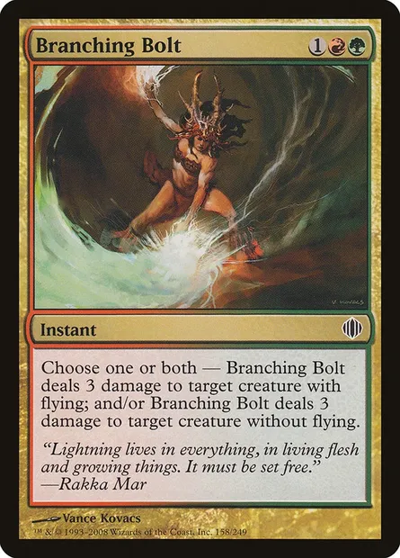 Branching Bolt, Magic card ALA 158 — Shards of Alara set
