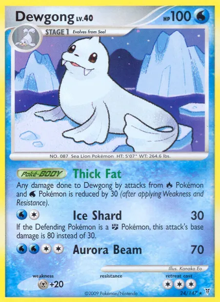 Dewgong, Pokémon card SV 24 — Supreme Victors set