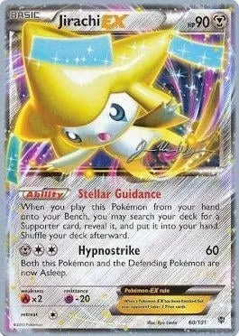Jirachi ex, Pokémon card WCD15 060 — World Championship Decks 2015 set