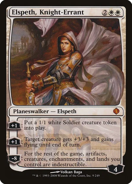 Elspeth, Knight-Errant, Magic card ALA 9 — Shards of Alara set