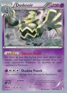 Dusknoir, Pokémon card WCD14 063 — World Championship Decks 2014 set