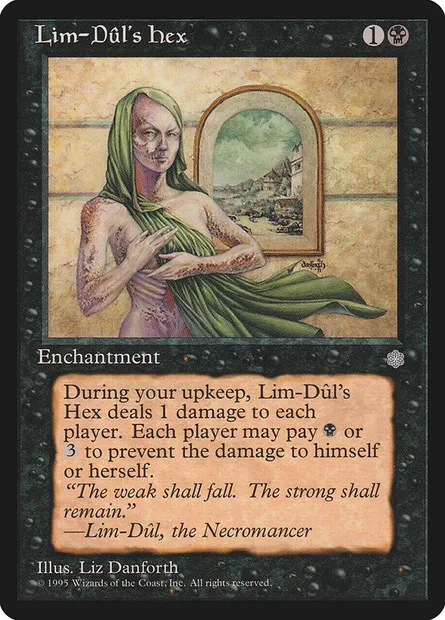 Lim-Dûl's Hex, Magic card ICE 146 — Ice Age set