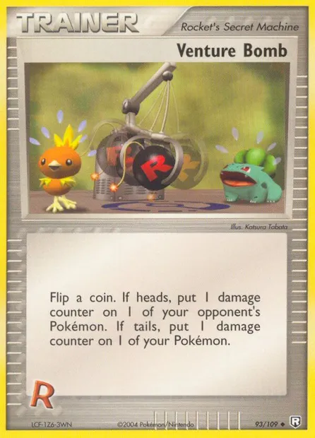 Venture Bomb, Pokémon card TRR 93 — Team Rocket Returns set
