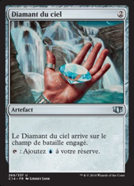 Diamant du ciel, carte Magic C14 269 — extension Commander 2014