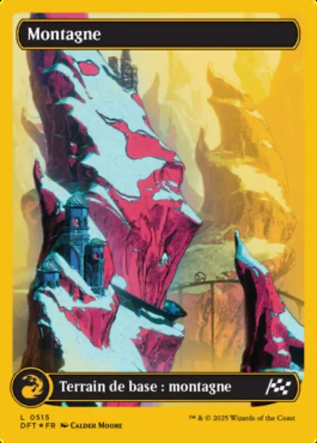 Montagne, carte Magic DFT 515 — extension Aetherdrift